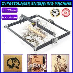 2500MW 65x50cm Laser Engraving Machine Cutting Printer CNC Control LOGO Router