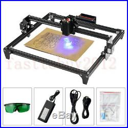 2500MW Mini Laser Cutting Engraving Machine Printer Kit Desktop 450 x 400mm DIY