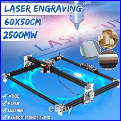 2500mw 65x50cm Laser Engraving Cutting Engraver CNC Carver DIY Printer Machine