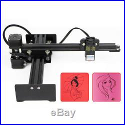 25W DIY Desktop cnc router Metal laser cutter engraving machine Printer Engraver
