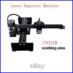 25W DIY Desktop cnc router Metal laser cutter engraving machine USB 2.0 engraver