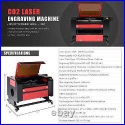 28 × 20 80W CO2 Laser Engraver Cutter Cutting Engraving Carving Machine Ruida