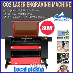 28×20 80W Co2 Laser Engraver Cutter Ruida DSP Engraving Machine Local pickup
