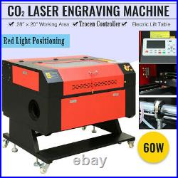 28 x 20 60W CO2 Laser Engraving Cutting Machine Laser Engraver Cutter USB