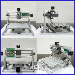 3 Axis DIY CNC 2418 CNC Router PCB Milling Carving Engraving Machine+Laser head