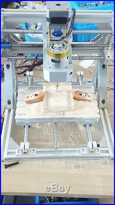3 Axis Engraver Milling Wood Carving DIY CNC Engraving Machine +500MW Laser Head
