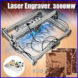 3000MW 65x50cm Laser Engraving Machine Tool Kit DIY Desktop Cutting Engraver