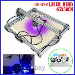 3000MW Blue Laser Engraving Machine For Engraving Cutter CNC 3018 Laser Machine