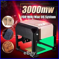 3000MW Desktop Laser Engraving Machine Logo Marking Printer for WIN/MacOS System