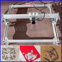 3000MW Laser Engraving Engraver Cutting Machine Logo Printer DIY Kit 50x65cm