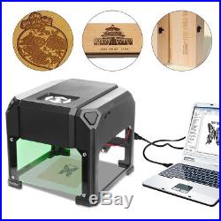 3000MW USB Laser Engraving Cutting Machine DIY Logo Printer CNC Engraver Desktop