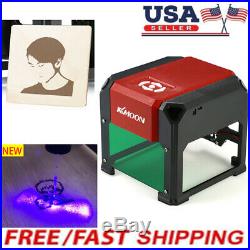 3000MW USB Laser Engraving Cutting Machine DIY Logo Printer Engraver Desktop FDA