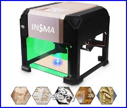 3000mW Mini USB Laser Engraver DIY Logo Mark Printer Carver Engraving Machine