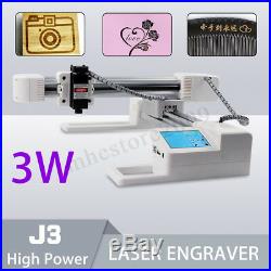 3000mW Offline USB Laser Engraver Engraving Machine Logo DIY Mark Printer Cutter