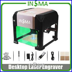 3000mW USB Laser Engraver Carver DIY Logo Mark Printer Cutter Engraving Machine