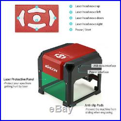 3000mW USB Laser Engraving Machine DIY Logo Marking Printer Engraver Cutting US