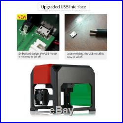 3000mW USB Laser Engraving Machine DIY Logo Marking Printer Engraver Cutting US