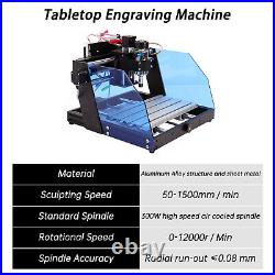 300W DIY Desktop Engraving Machine Laser Milling Engraver CNC 3020 Router Metal