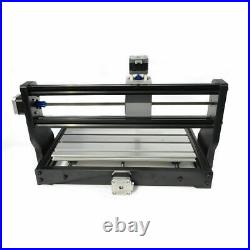 3018PRO CNC Machine 3 Axis Router Engraving PCB Wood DIY Mill+5500mw Laser Head