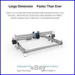 3040cm EleksMaker Laser Engraver Cutter Mini Engraving Machine Printer DIY Kit