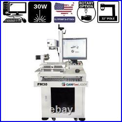 30W CAMFive Laser Industrial Fiber Engraver Marker FM30 Galvo for Metal & Others