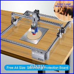 30W DIY CNC Laser Engraving Cutting Machine Engraver Logo Printer Desktop Cutter