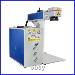 30W Fiber Laser Marking Machine 110mm x 110mm Metal Engraving Engraver EzCad2 US