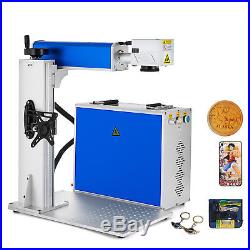 30W Fiber Laser Marking Machine Metal Engraver Engraving Marker Air cooling