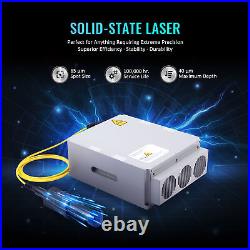 30W Fiber Laser Marking Machine Metal Marker Engraver 6.9x6.9 with Rotary Axis