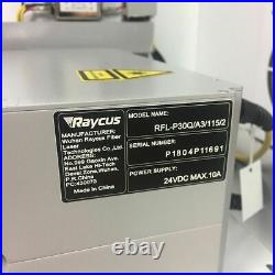 30W Raycus Fiber Laser Marking Machine CNC Laser Metal steel copper Engraving