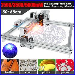 3500MW CNC Desktop Laser Engraving Machine DIY Logo Marking Printer Engraver