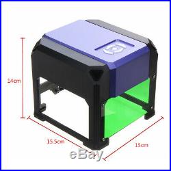 3500MW USB Laser Engraving Engraver Machine DIY Wood Cutter Logo Printer 8x8cm