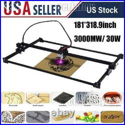 3D Laser Engraving Cutting Laser Engraver and Cutter Machine US Printer Desktop