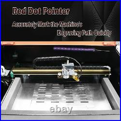3D Print 40W CO2 Laser Engraver Cutter with 8 x 12in Bed K40 for DIY Home Office