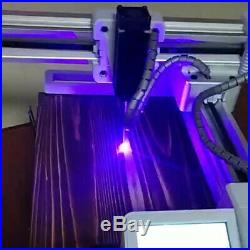 3W LCD Desktop Wood Laser Engraver Portable Logo Engraving Carving Machine