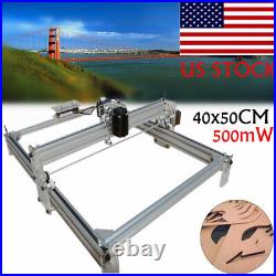 4050cm Area 500mW Mini Laser Engraving Machine Printer Kit Desktop Wood Paper