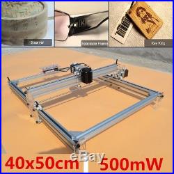4050cm Area Mini Laser Engraving Cutting Machine Printer Kit Desktop 500mW