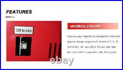 40W 12x8 CO2 Laser Engraving Marker Machine Crafts Cutter USB Interface K40