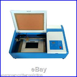 40W 220V CO2 Laser Stamp Engraving Cutter Machine, Laser Cutter 300mm x 200mm