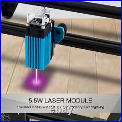 40W Blue Laser Head TTL Module Kit For CNC Laser Engraving Cutter Machine DIY