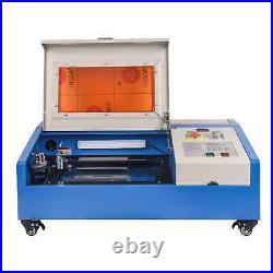 40W CO2 Laser Engraver 8x12 Laser Engraving Machine Water Cooling System