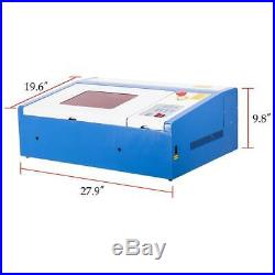 40W CO2 Laser Engraver Crafts Cutter Cutting Machine Upgraded 128 with USB