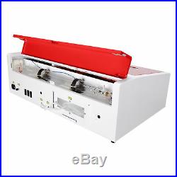 40W CO2 Laser Engraver Cutter With Exhaust Fan USB Port 12x 8