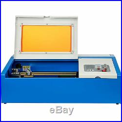 40W CO2 Laser Engraver Machine 128 Laser Engraving Cutting Machine Cutter USB