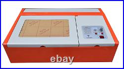 40W CO2 Laser Engraving Cutting Machine Laser Engraver USB Port 12 x 8 inches