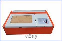 40W CO2 Laser Engraving Cutting Machine Laser Printer USB 300200mm