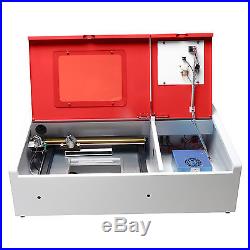 40W CO2 Laser Engraving Machine 12x 8 Engraver Cutter with USB Port