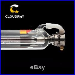 40W CO2 Laser Tube Metal Head 700mm Glass Pipe for Laser Engraver Cutter Machine