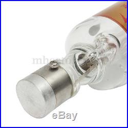 40W CO2 Laser Tube Metal Head Glass Pipe 700mm For Cutting Engraving Machine