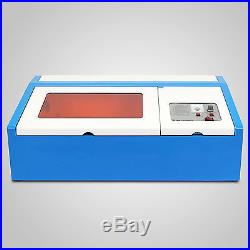 40W CO2 USB Laser Engraving Cutting Machine Engraver Cutter 300 x 200mm